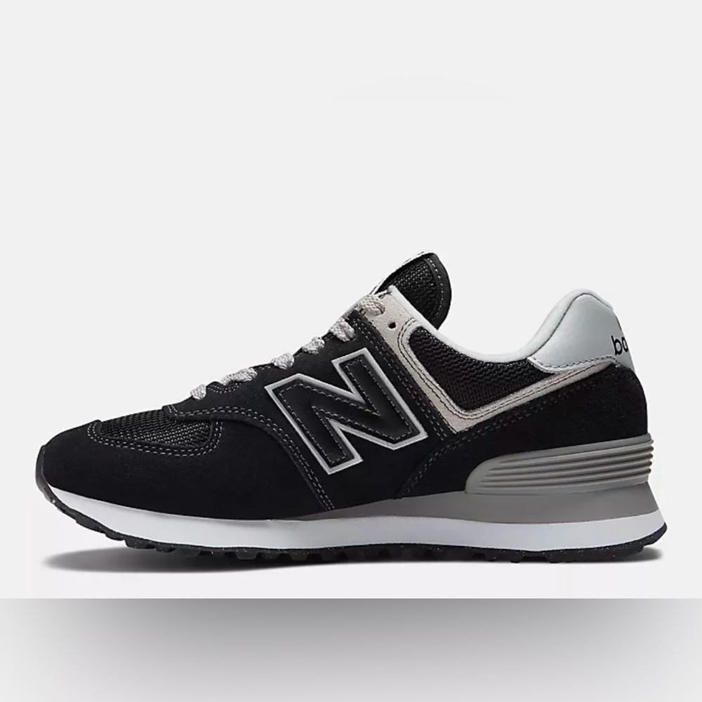 New Balance Women’s Black and White Sneakers
